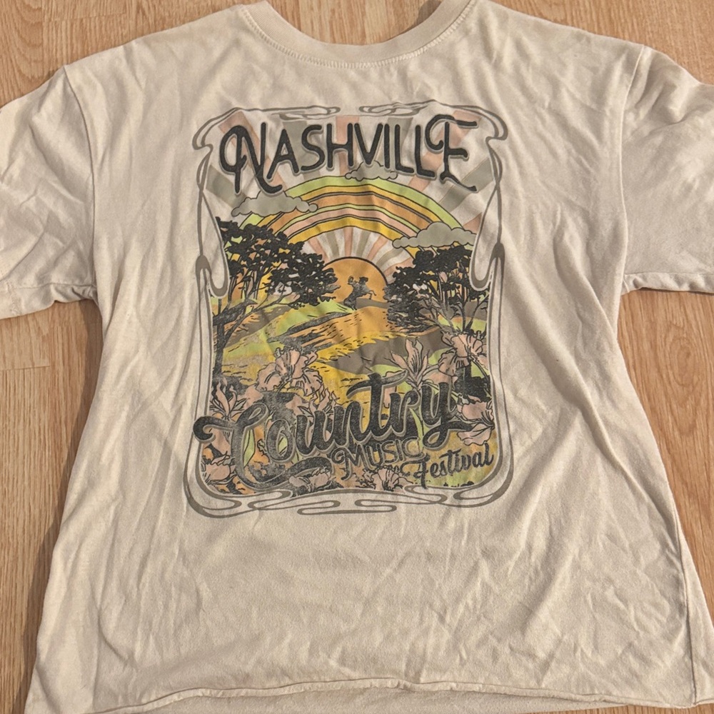 Awake Cream Graphic Tee